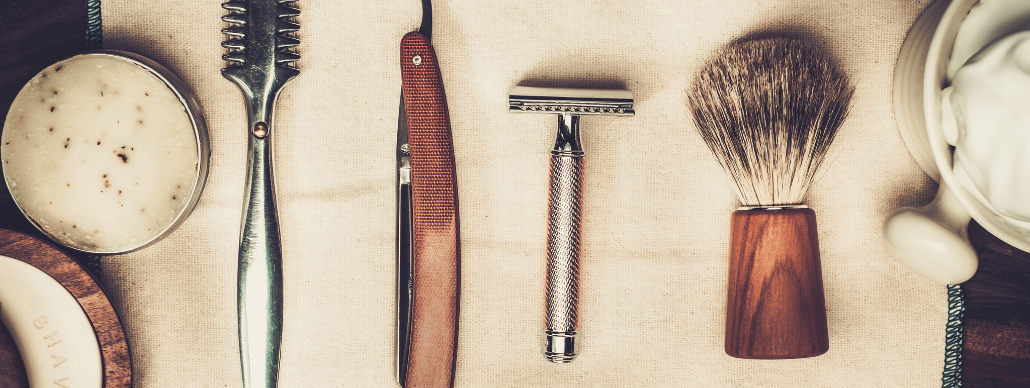 Tips and Advice for First Time Straight Razor Shaving by Vintage Grooming Company. Beard, Mustache, Hair care made in Colorado, USA by Veteran Owned business 
