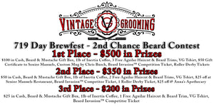 719 Day Brewfest Beard Contest - $1,000+ in Prizes