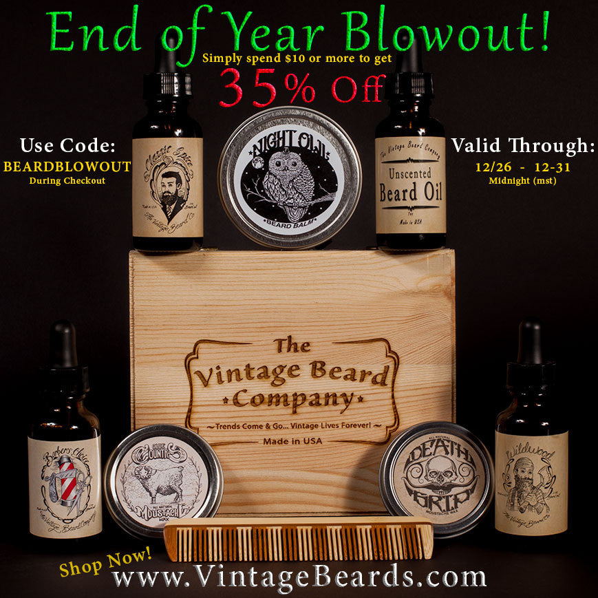 End of Year Beard Blowout Sale!