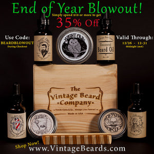 End of Year Beard Blowout Sale!