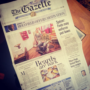 The Gazette, Colorado Springs, Colorado, Denver, Beard, Top, Best, Grooming, Mens, Barber, Trim, Oil, Balm, Wax, Organic, Best of, Master, Expert, Local, Rocky Mountains, Pueblo, Denver, Fort Collins, Brand, Veteran, Ft Carson, Peterson, Air Force, Army