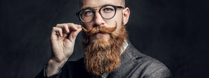 When to apply and use mustache wax. Article and guide by Vintage Grooming Co