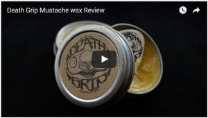 New Death Grip Moustache Wax Video Review