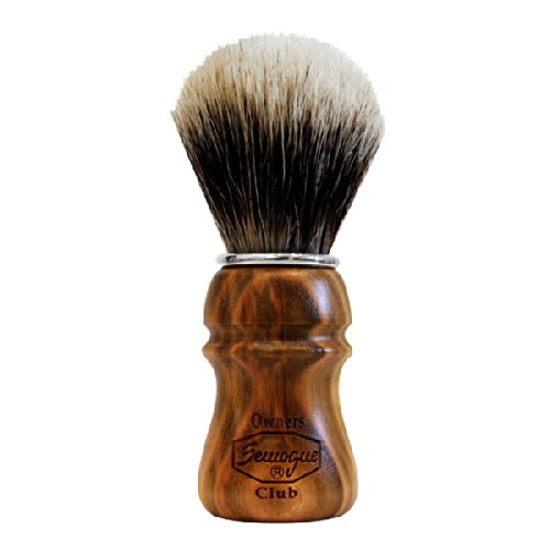S.O.C. Cherry Wood Shave Brush - Badger Shave Brush