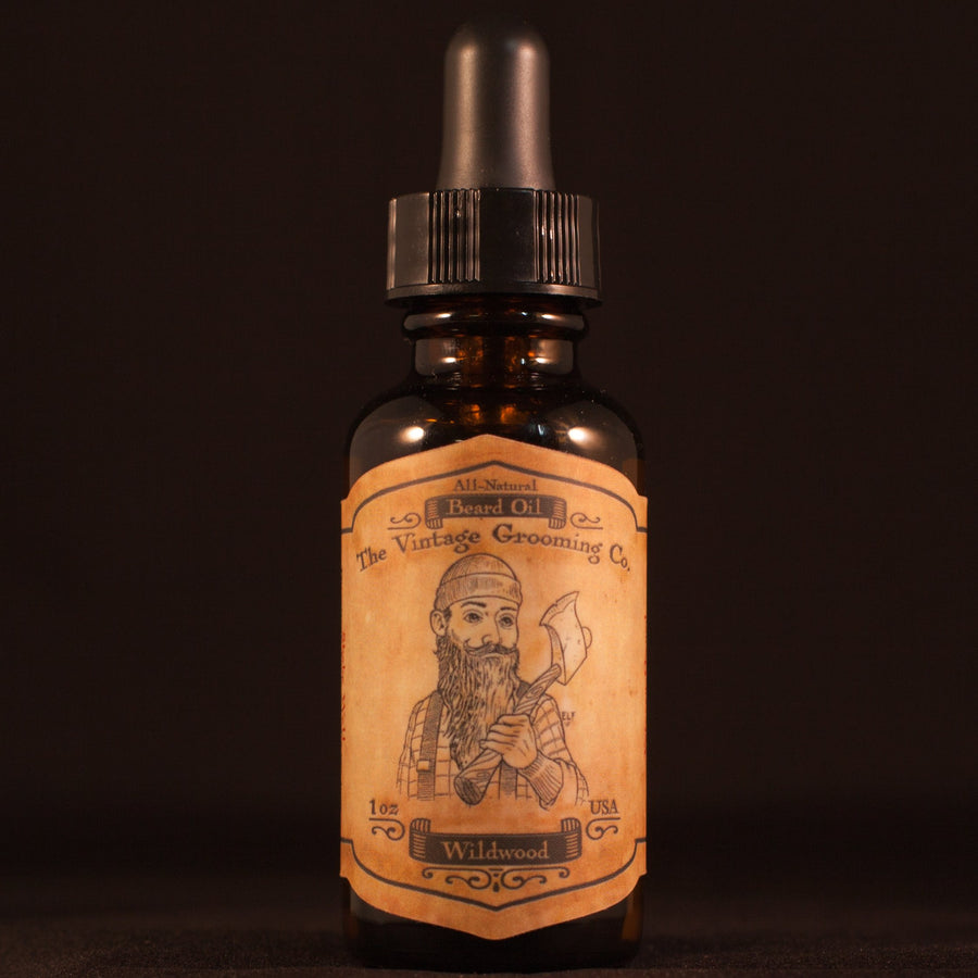 Wildwood Beard Oil - All Natural (1oz)