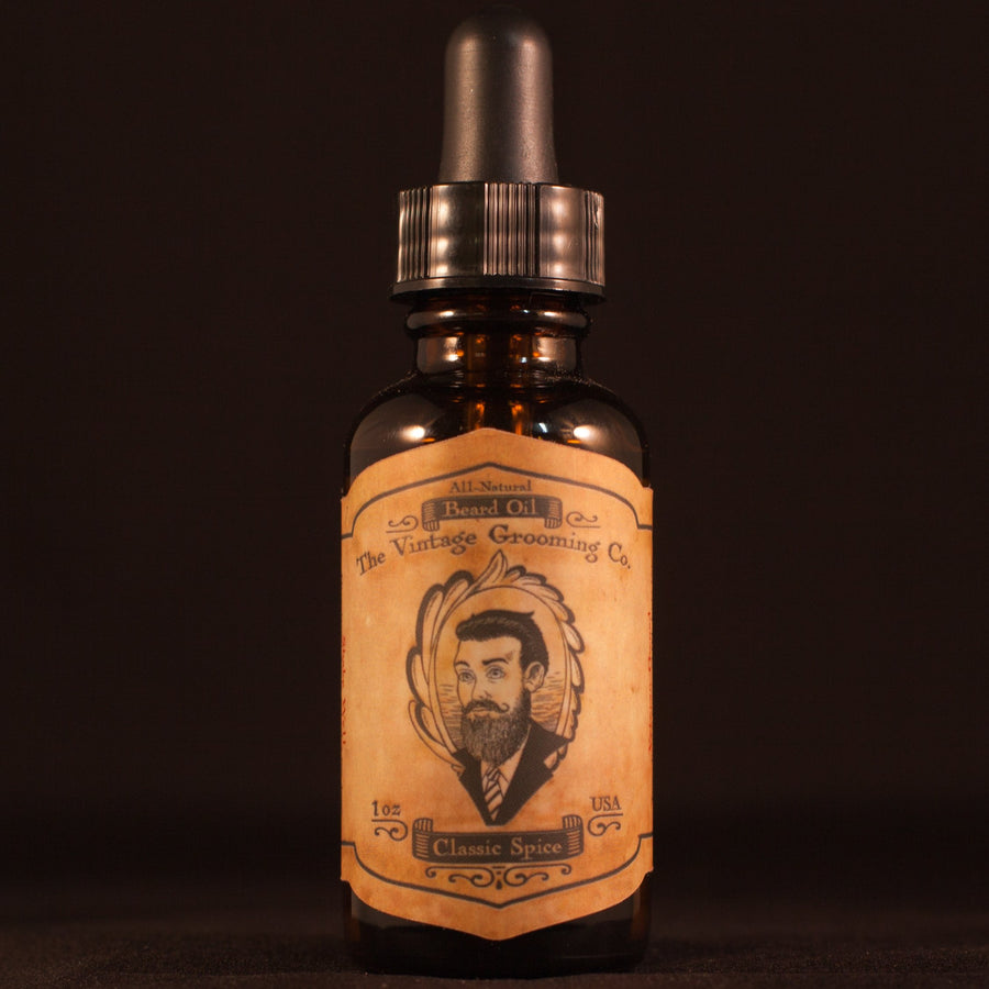 Classic Spice Beard Oil (1oz) All-Natural